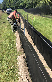 Silt Fencing