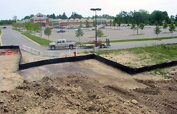 Silt Fence Installation